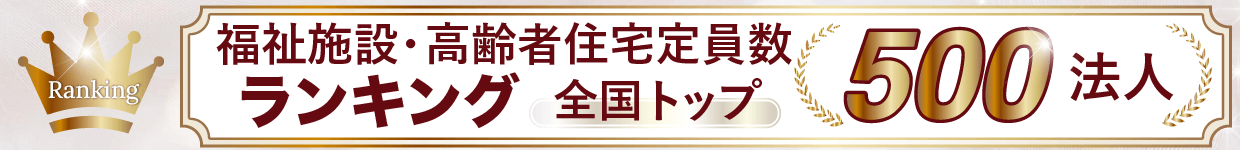 高齢者住宅・施設運営居室数ランキング