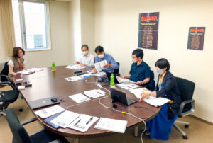 コンテストの審査の様子